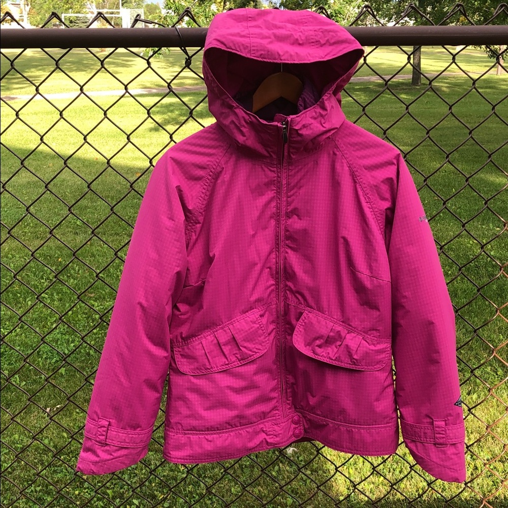 Columbia Titanium Omni-Tech 3-in-1 Interchange jacket - Women’s M Pinks #OS0068
